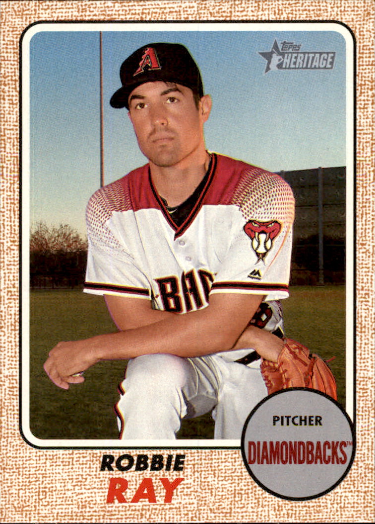 2017 Topps Heritage #383 Robbie Ray