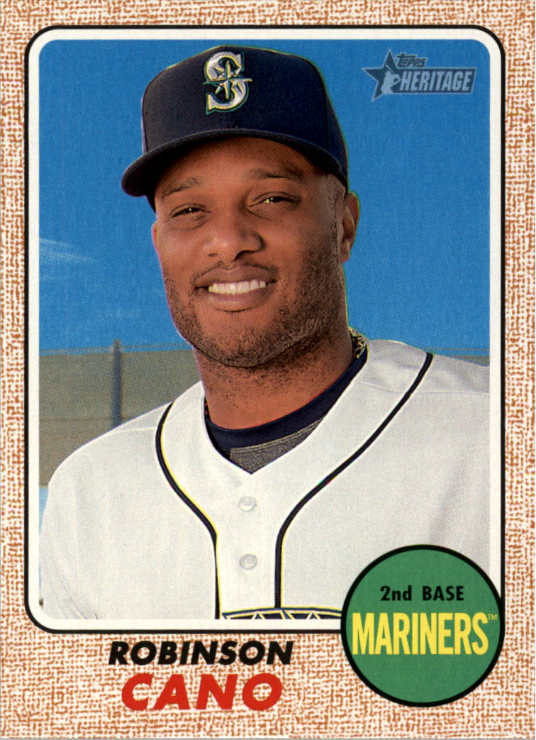 2017 Topps Heritage #422A Robinson Cano SP