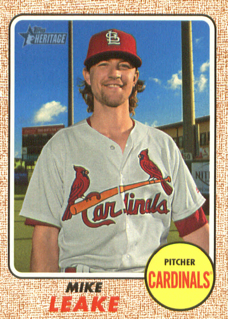 2017 Topps Heritage #723A Mike Leake SP