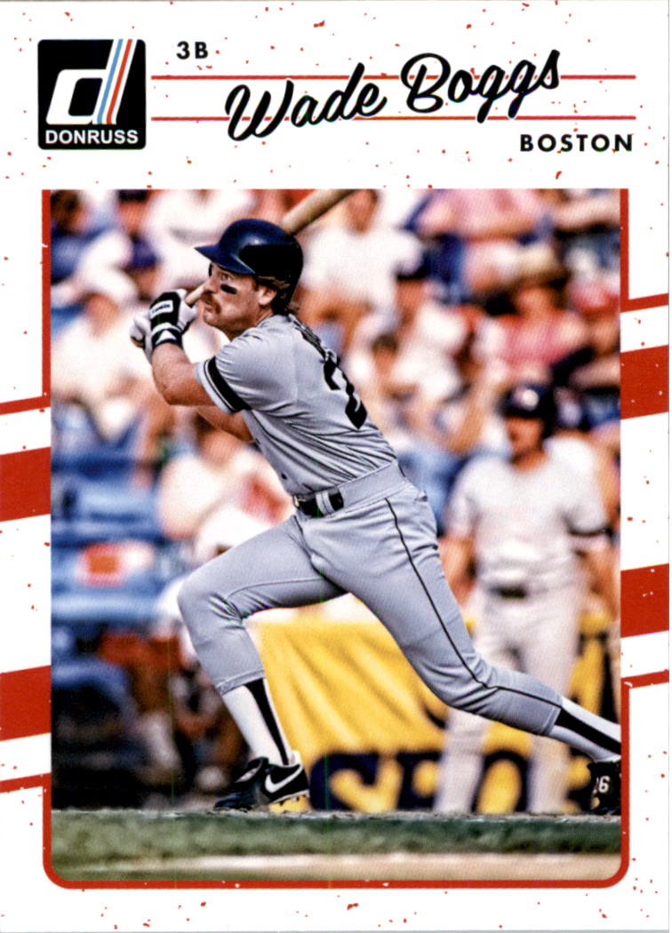 Wade Boggs cards (1989-2024) Red Sox Yankees Rays - You Choose