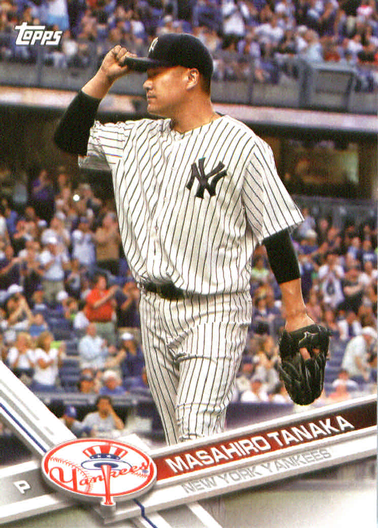 2017 Yankees Topps #NYY6 Masahiro Tanaka