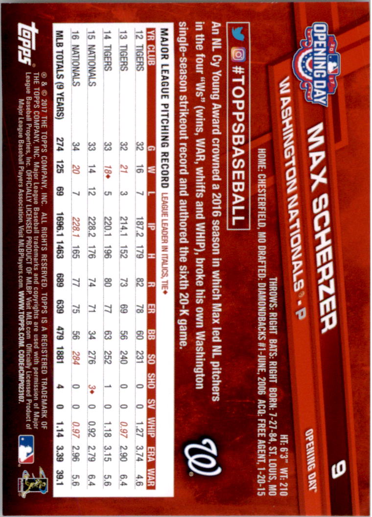 A3120- 2017 Topps Opening Day BB Card #s 1-200 -You Pick- 15+ FREE US SHIP - Picture 19 of 390