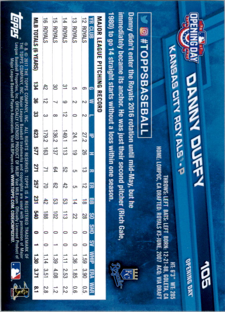 A3120- 2017 Topps Opening Day BB Card #s 1-200 -You Pick- 15+ FREE US SHIP - Picture 207 of 390