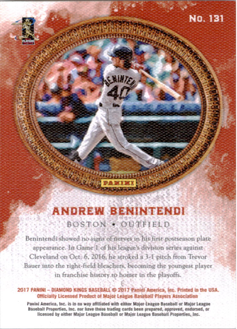 B0291- 2017 Diamond Kings Baseball Card #s 1-174 -You Pick- 15+ FREE US SHIP - Picture 187 of 245