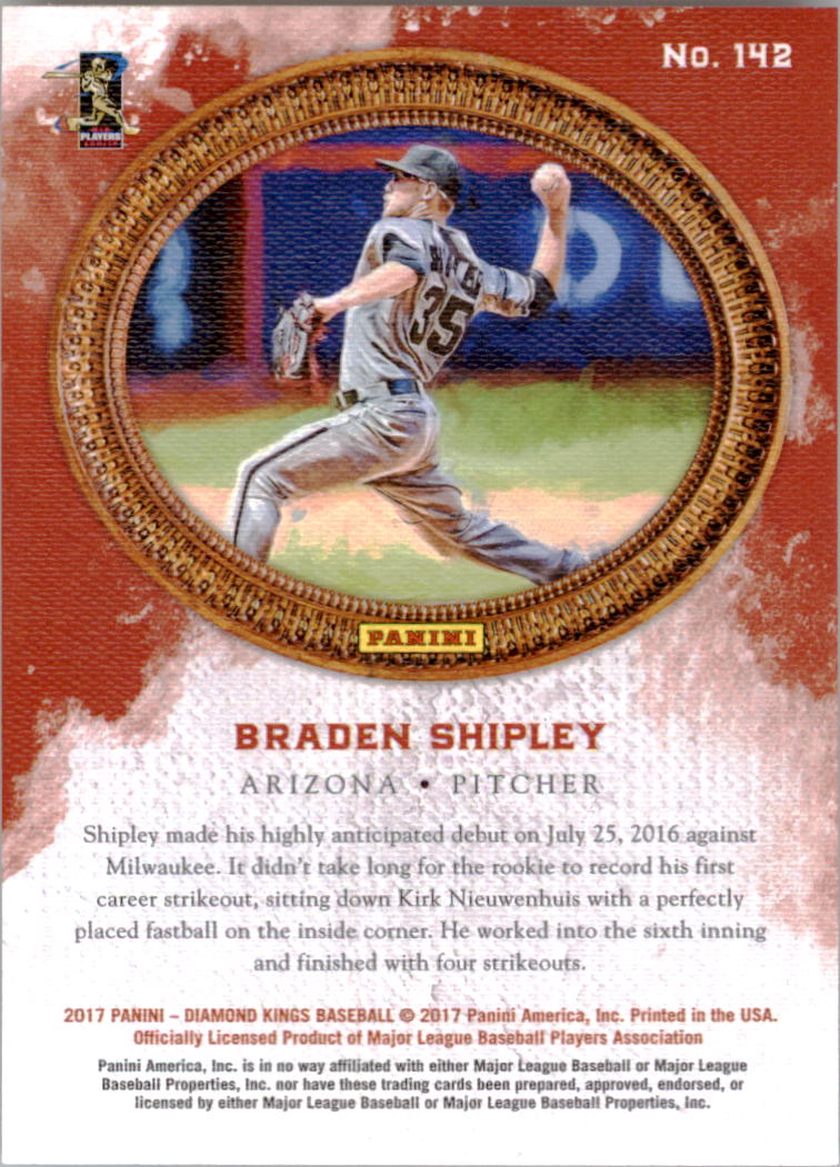 B0291- 2017 Diamond Kings Baseball Card #s 1-174 -You Pick- 15+ FREE US SHIP - Picture 203 of 245