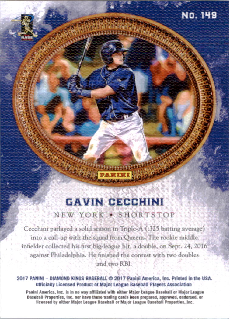 B0291- 2017 Diamond Kings Baseball Card #s 1-174 -You Pick- 15+ FREE US SHIP - Picture 213 of 245