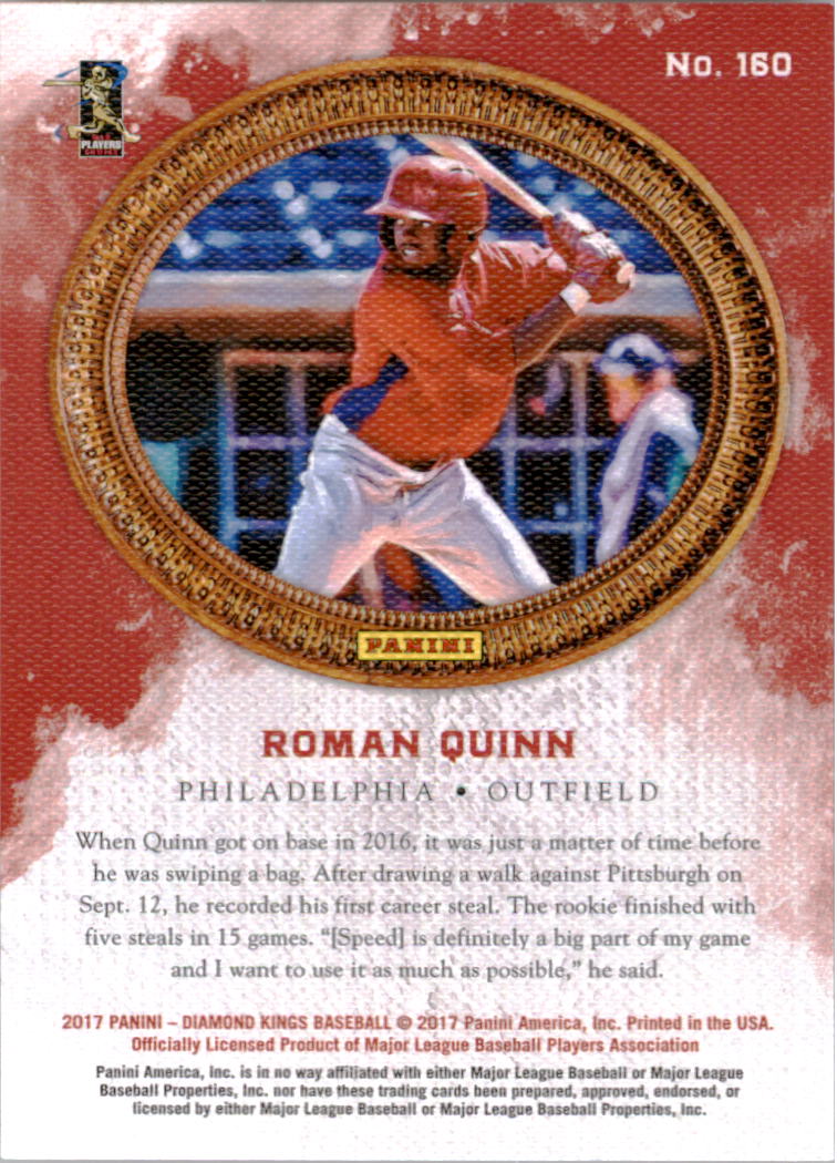 B0291- 2017 Diamond Kings Baseball Card #s 1-174 -You Pick- 15+ FREE US SHIP - Picture 226 of 245