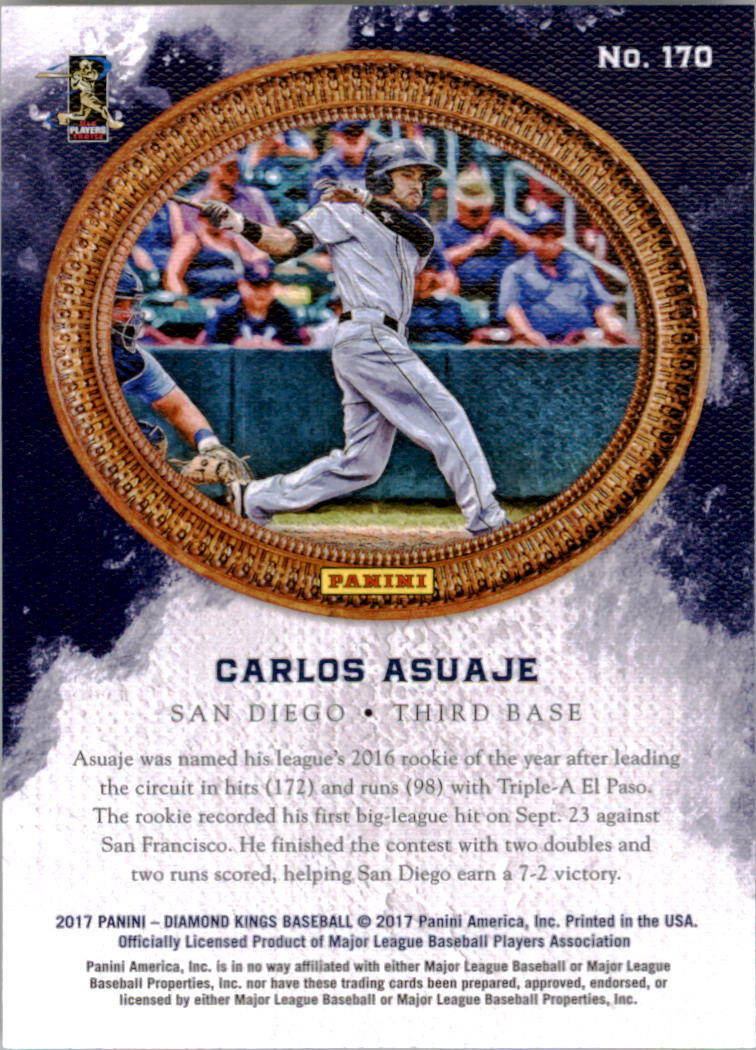 B0291- 2017 Diamond Kings Baseball Card #s 1-174 -You Pick- 15+ FREE US SHIP - Picture 239 of 245