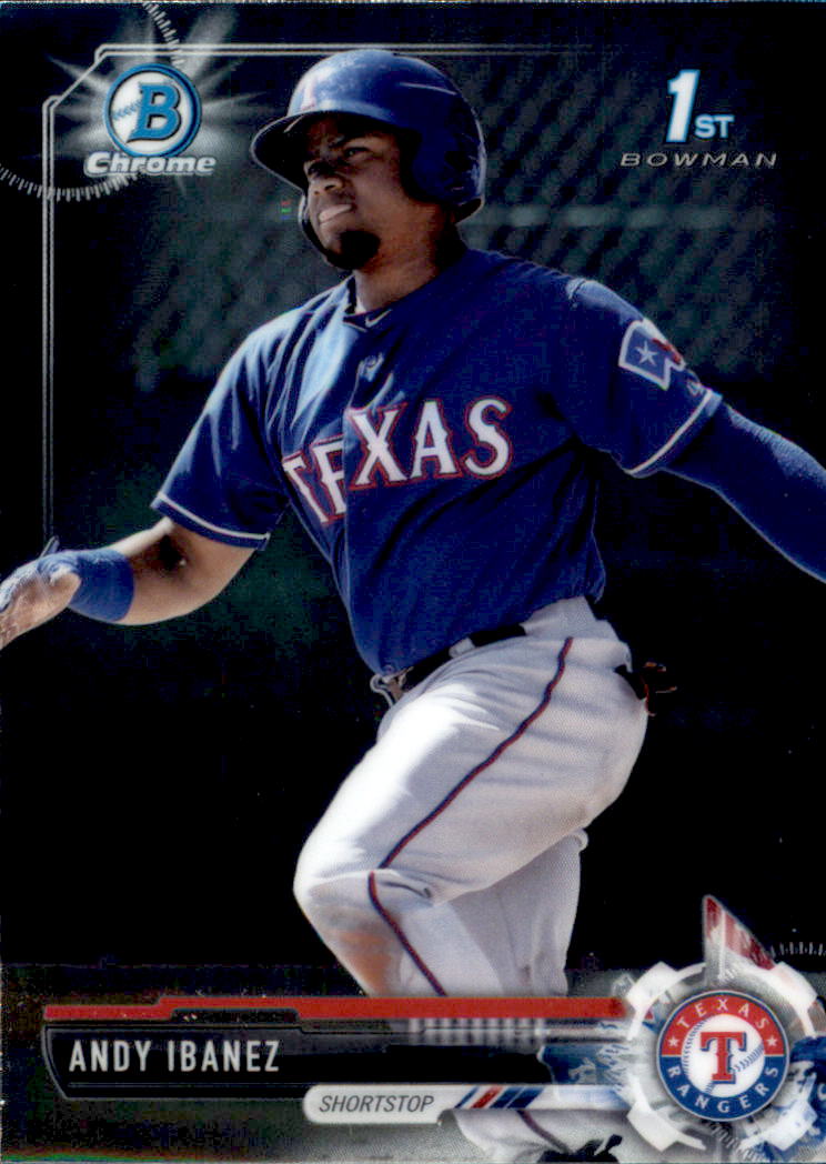 Andy Ibanez 2022 Topps Gold Stars #383 Texas Rangers