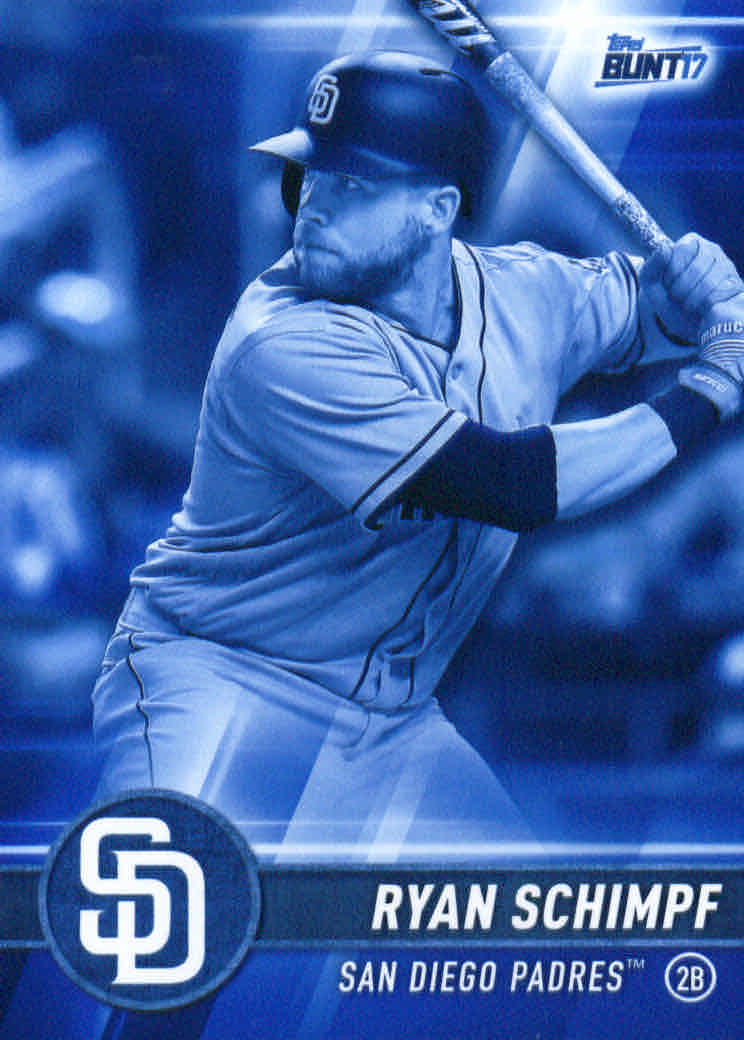 2017 Topps Bunt Blue #164 Ryan Schimpf