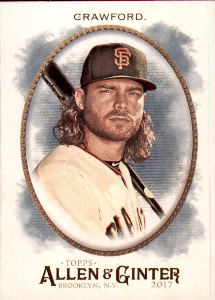 2017 Topps Allen and Ginter #310 Brandon Crawford SP
