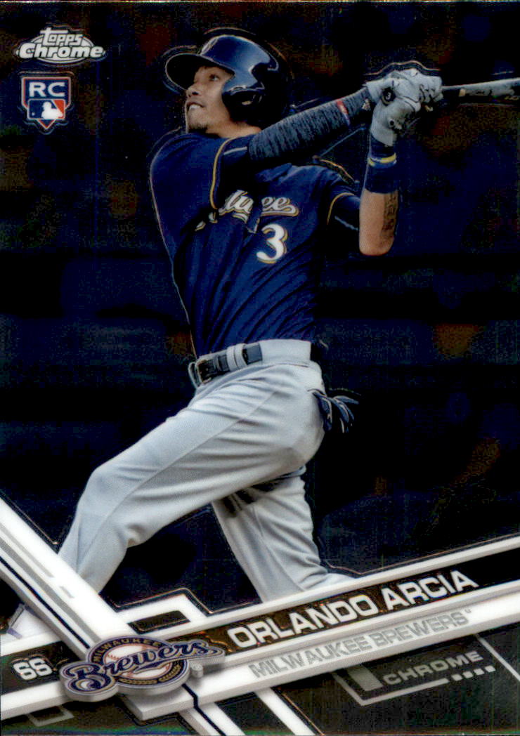 B4700- 2017 Topps Chrome BB Card #s 1-200 +Rookies -You Pick- 15+ FREE US SHIP - Picture 100 of 274