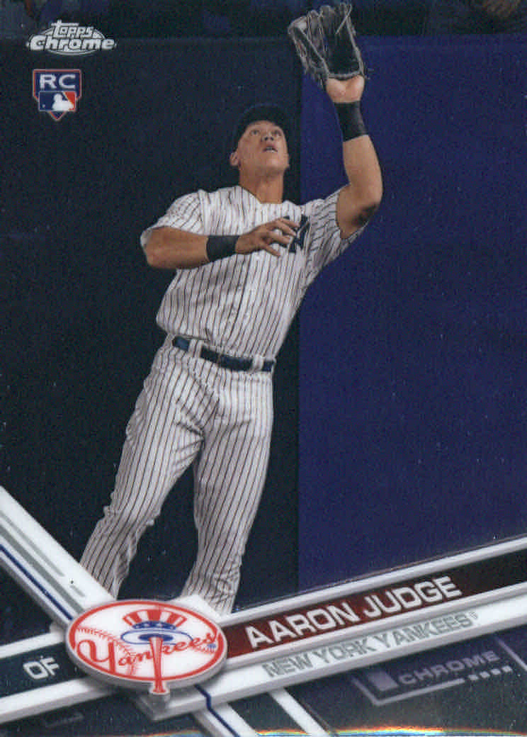 2017 #169 Aaron Judge RC BGS 10 Topps Chrome
