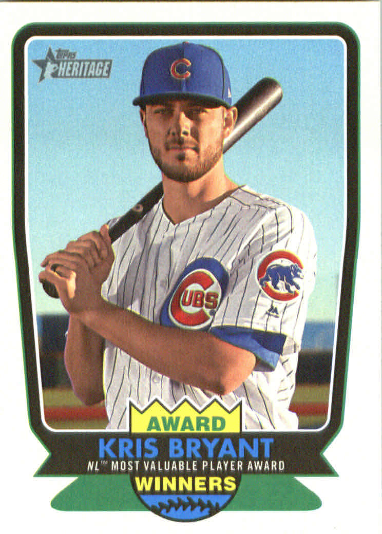 2017 Topps Heritage Baseball "Insert and Parallel" Cards - Picture 5 of 43