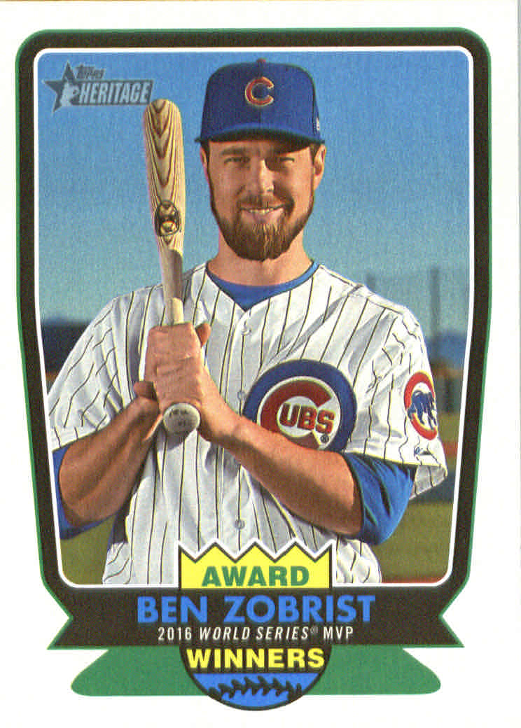 2017 Topps Heritage Baseball "Insert and Parallel" Cards - Picture 8 of 43