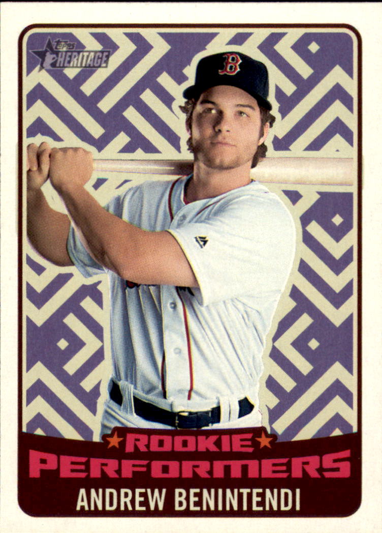 2017 Topps Heritage Baseball "Insert and Parallel" Cards - Picture 28 of 43