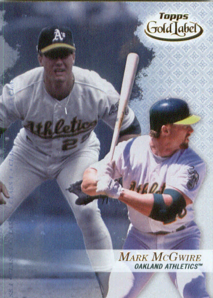 2017 Topps Gold Label Class 1 #100 Mark McGwire