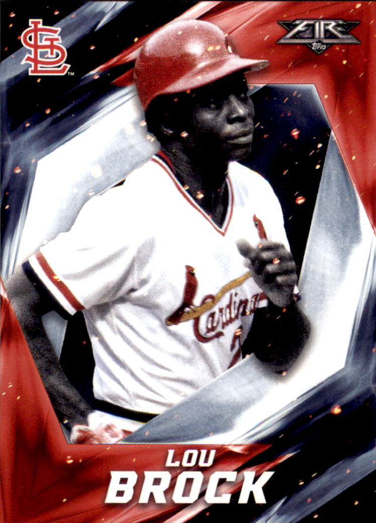 Lou Brock cards (1992-2024) Cardinals Cubs - You Choose