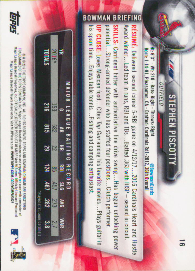 B2998- 2017 Bowman Chrome BB Karten 1-100 + Einsätze -du Pick- 15 + Gratis US - Bild 27 von 114