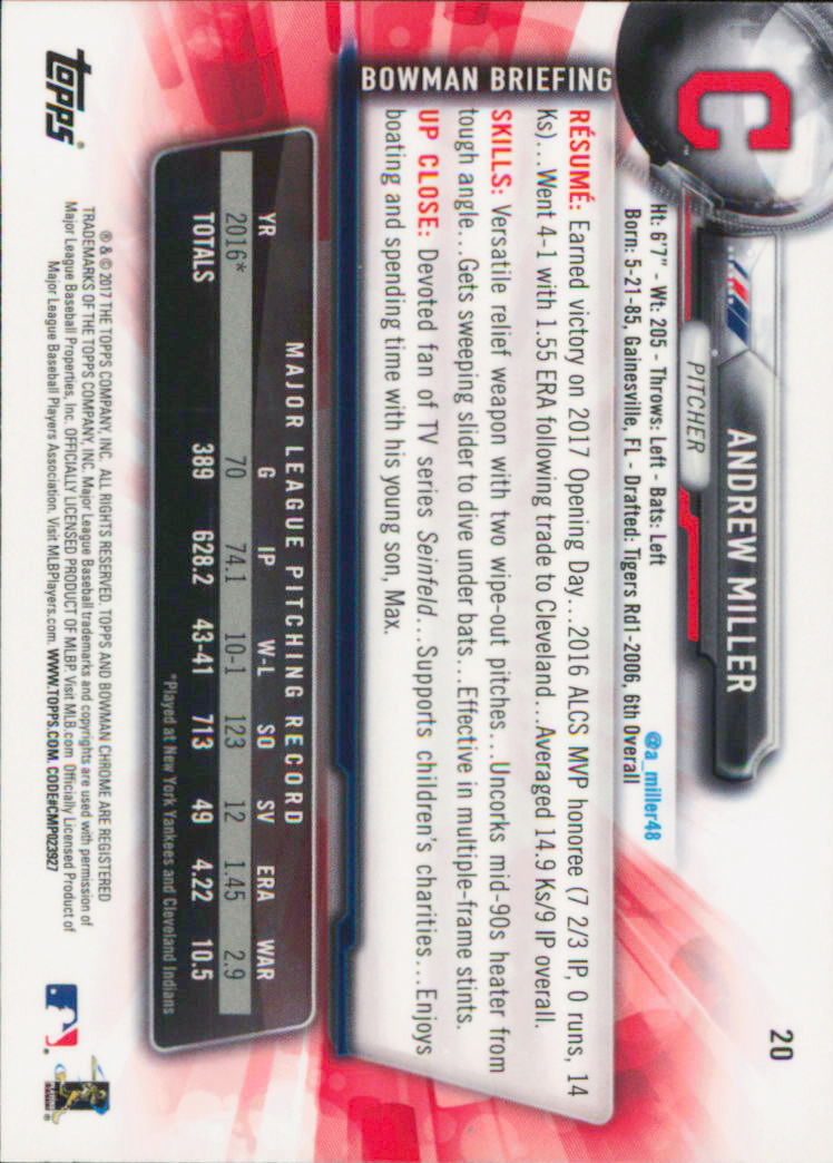 B2998- 2017 Bowman Chrome BB Karten 1-100 + Einsätze -du Pick- 15 + Gratis US - Bild 34 von 114
