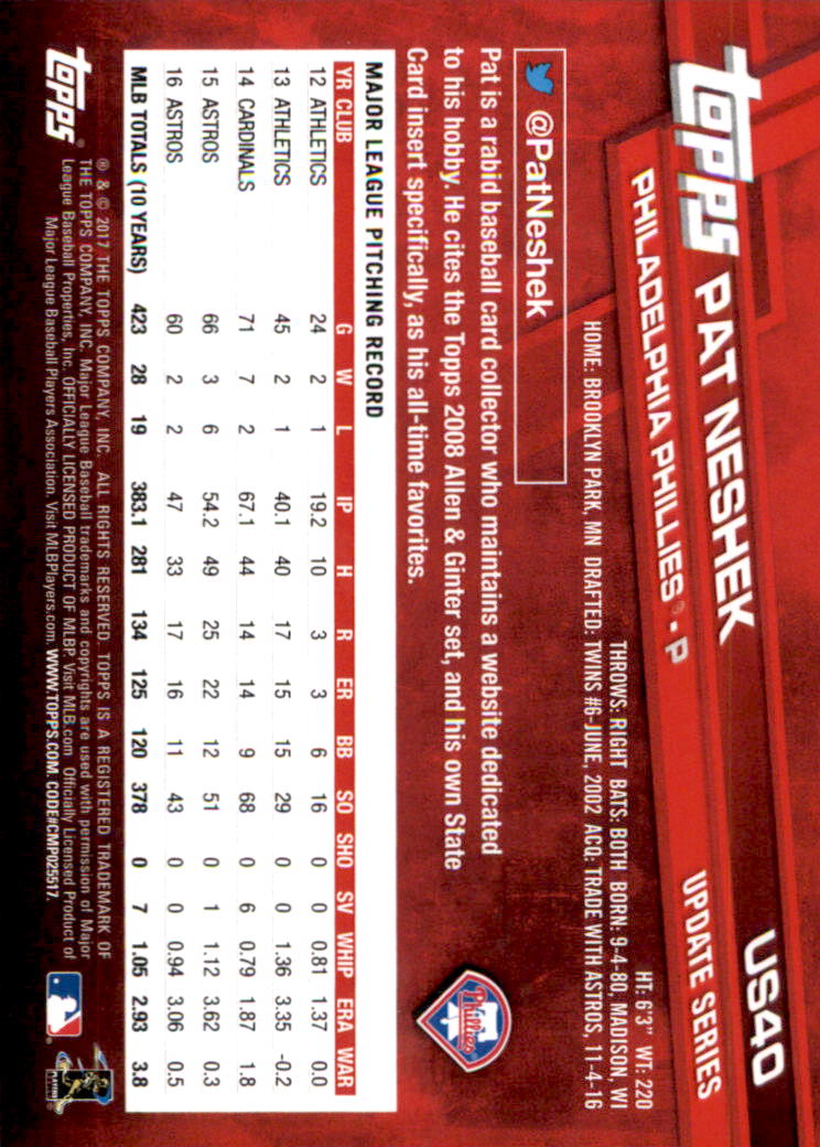 2017 Topps Update Baseball Part 1 - Picture 85 of 440