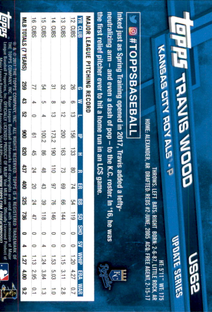 2017 Topps Update Baseball Part 1 - Picture 125 of 440