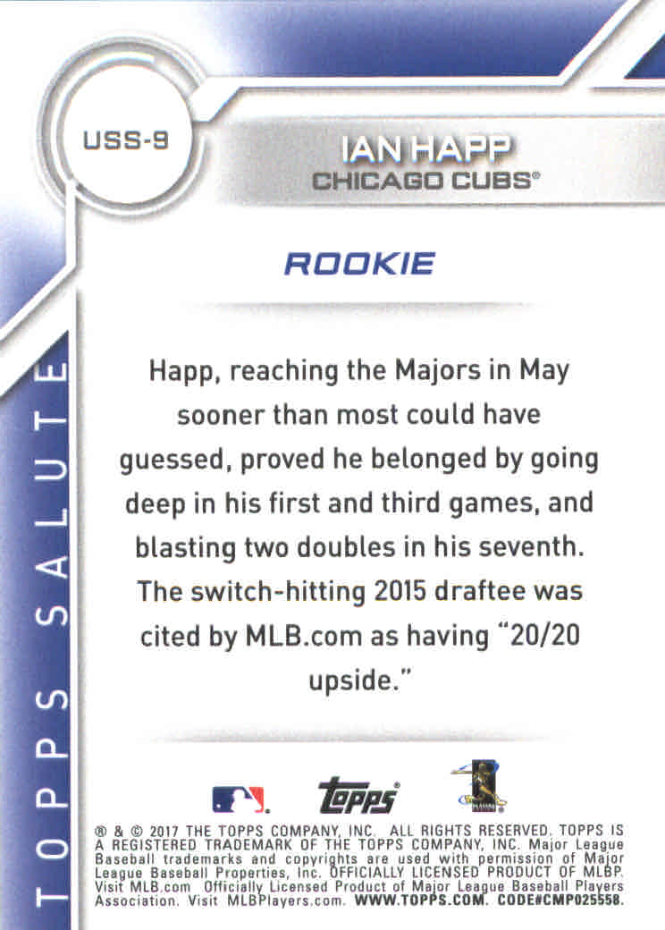 A9851- 2017 Topps Update BB Karten 198-300 + Einsätze -du Pick- 15 + Kostenlose - Bild 211 von 233