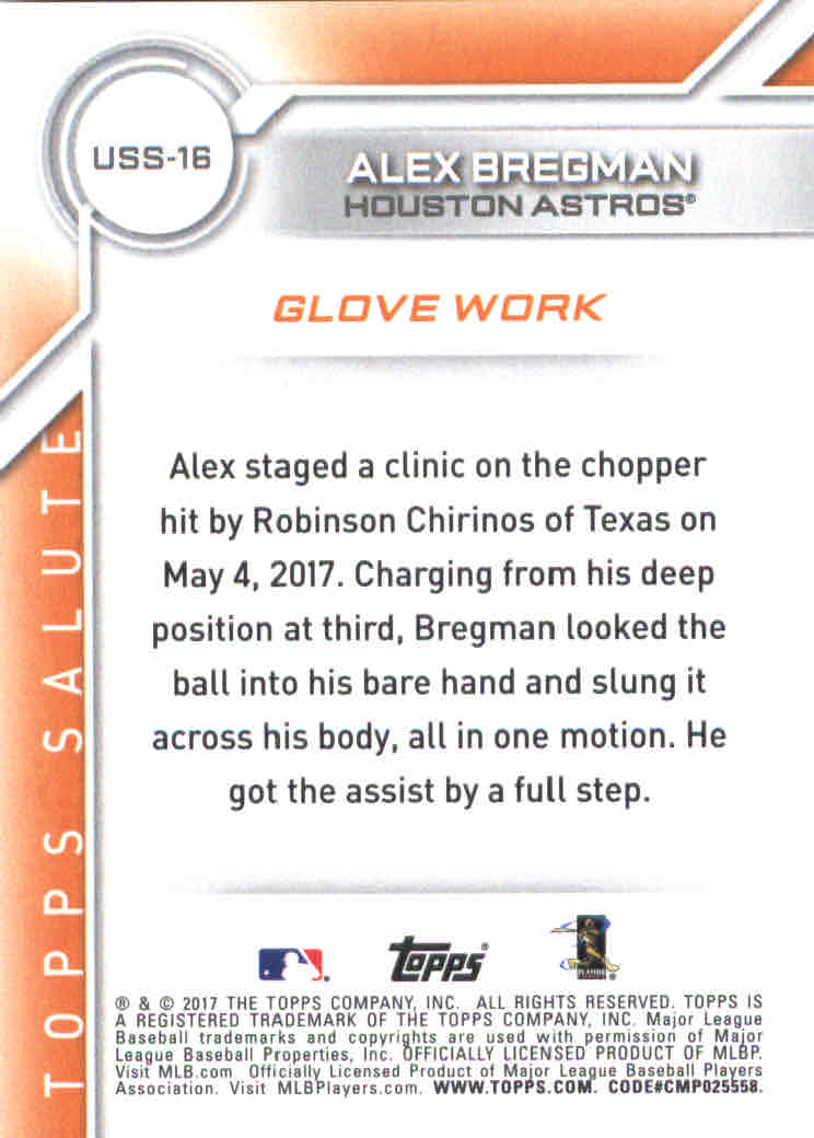 A9851- 2017 Topps Update BB Karten 198-300 + Einsätze -du Pick- 15 + Kostenlose - Bild 217 von 233