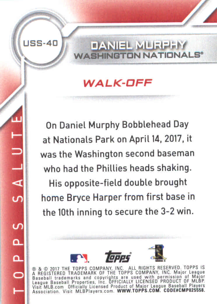 A9851- 2017 Topps Update BB Karten 198-300 + Einsätze -du Pick- 15 + Kostenlose - Bild 225 von 233