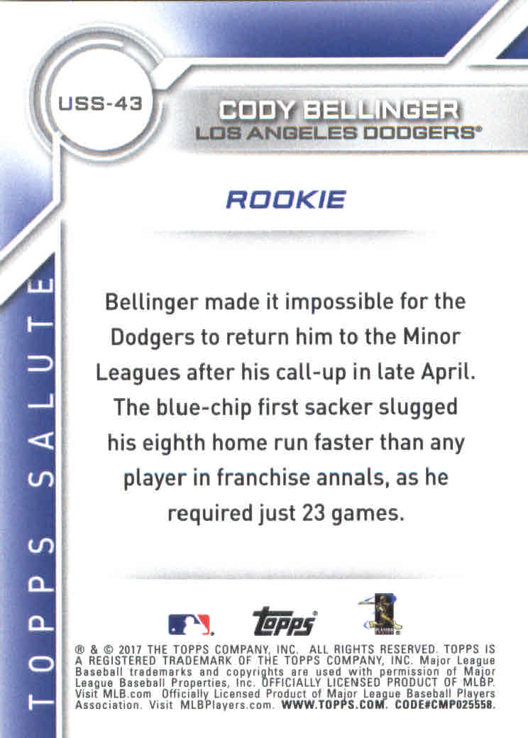 A9851- 2017 Topps Update BB Karten 198-300 + Einsätze -du Pick- 15 + Kostenlose - Bild 227 von 233