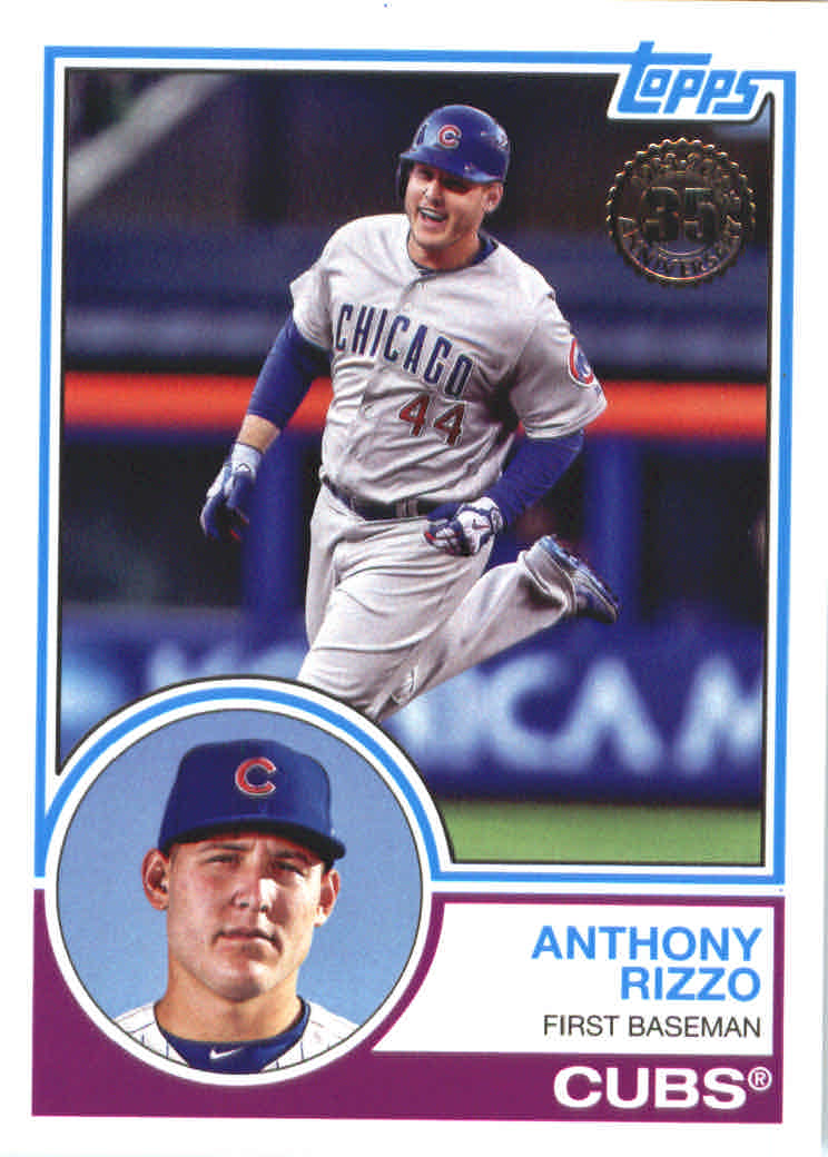 2018 Topps '83 Topps #8354 Anthony Rizzo
