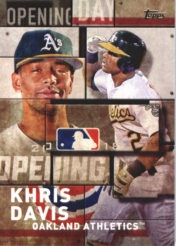 Khris Davis Rookie Card