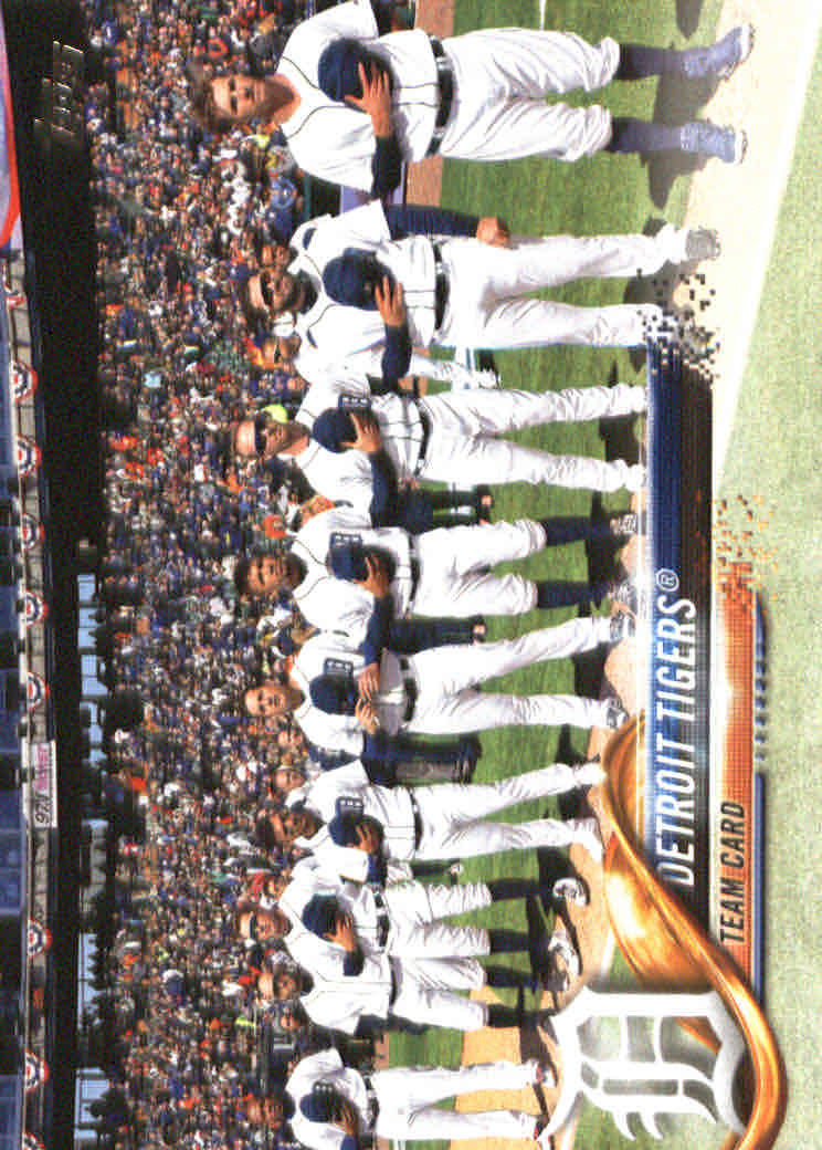 2018 Topps #8 Detroit Tigers