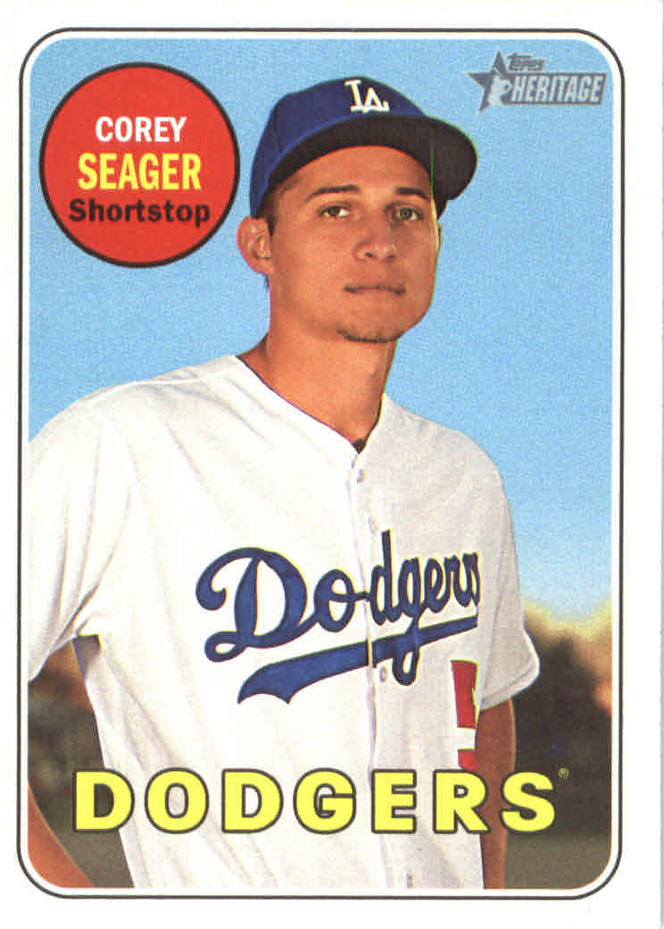 2018 Topps Heritage #45 Corey Seager