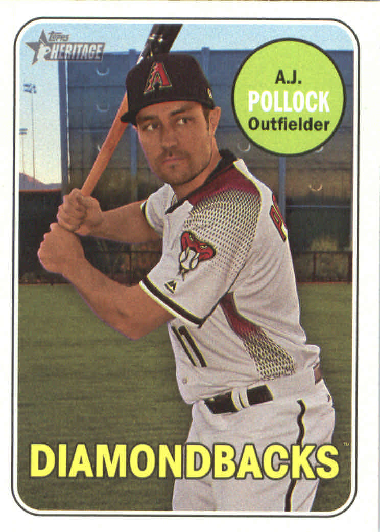 2018 Topps Heritage #143 A.J. Pollock