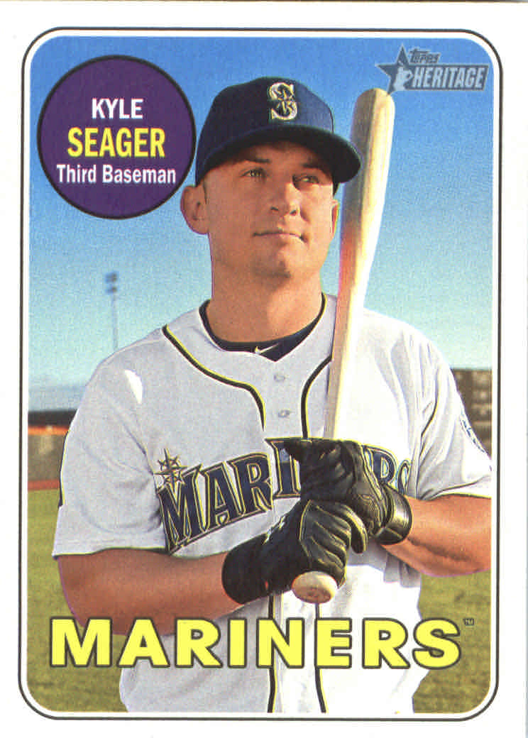 2018 Topps Heritage #233 Kyle Seager