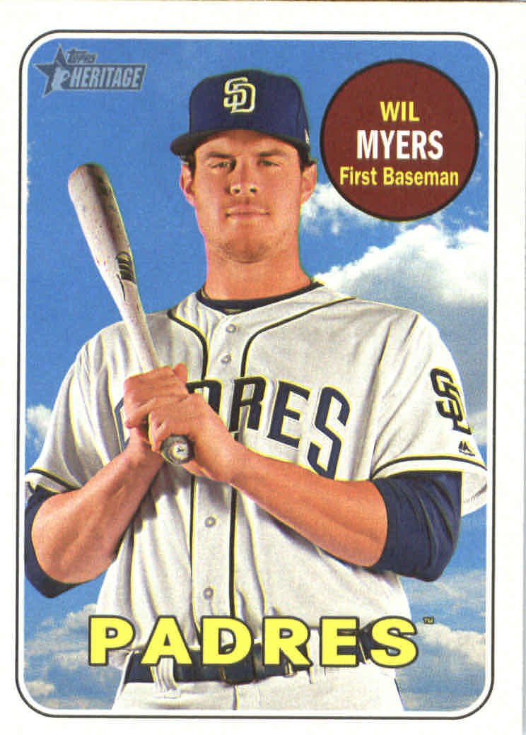 2018 Topps Heritage #387 Wil Myers
