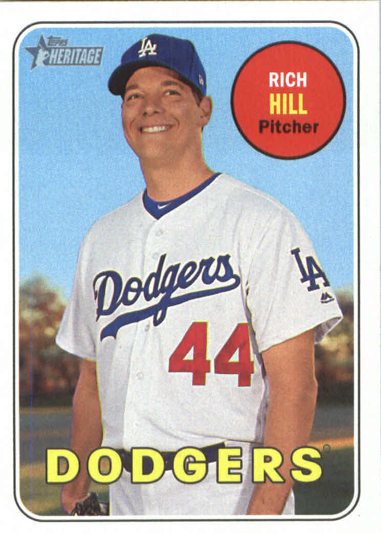 2018 Topps Heritage #426 Rich Hill SP