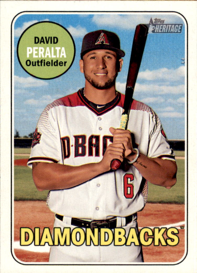  2018 Topps #319 David Peralta Diamondbacks Baseball