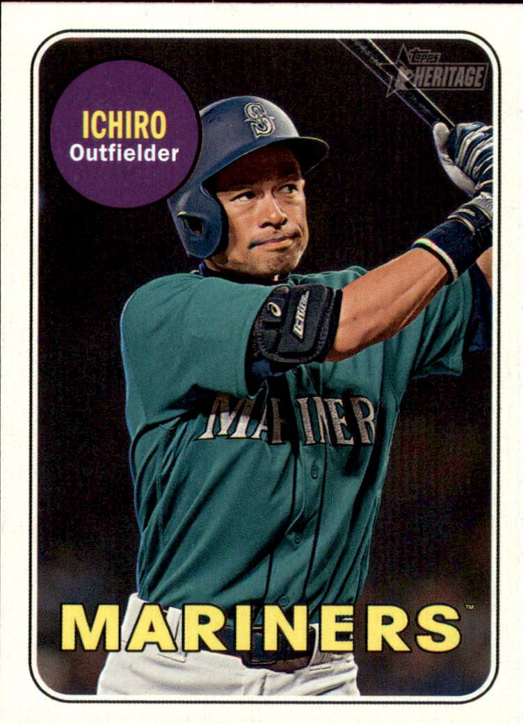 2018 Topps Heritage #716 Ichiro SP