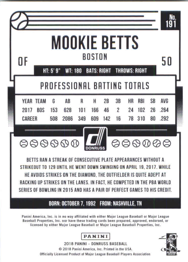 Mookie Betts cards (2015-2023) Red Sox Dodgers - You Choose - Picture 56 of 201