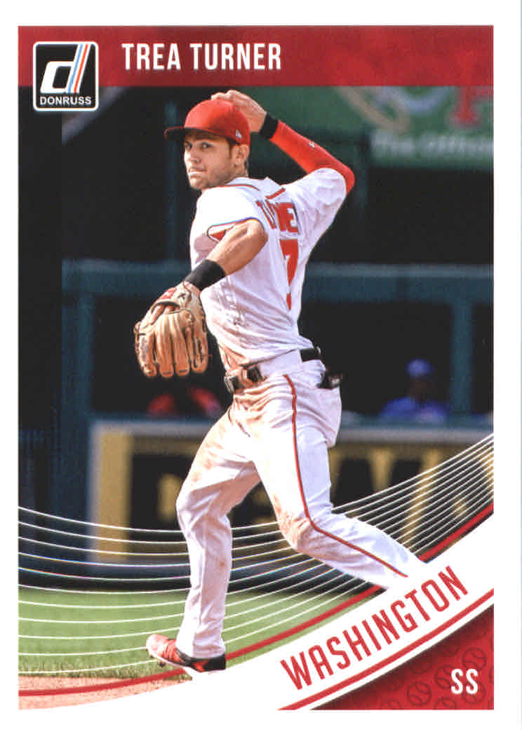 2018 Donruss #196 Trea Turner