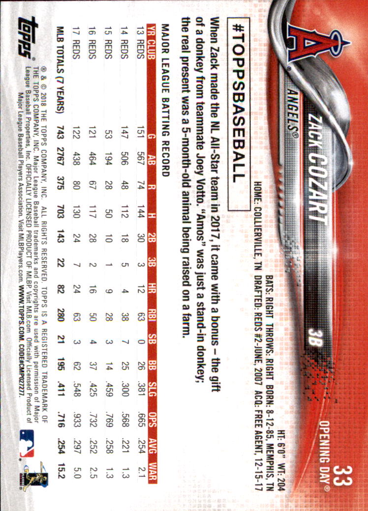 A2733- 2018 Topps Opening Day BB #s 1-200 +Inserts -You Pick- 15+ FREE US SHIP - Picture 57 of 389