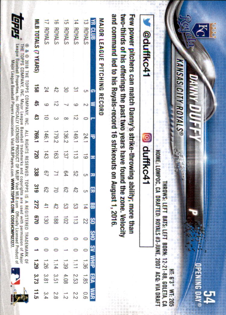 A2733- 2018 Topps Opening Day BB #s 1-200 +Inserts -You Pick- 15+ FREE US SHIP - Picture 99 of 389