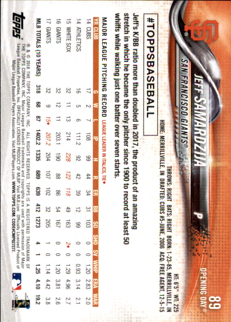 A2733- 2018 Topps Opening Day BB #s 1-200 +Inserts -You Pick- 15+ FREE US SHIP - Picture 165 of 389