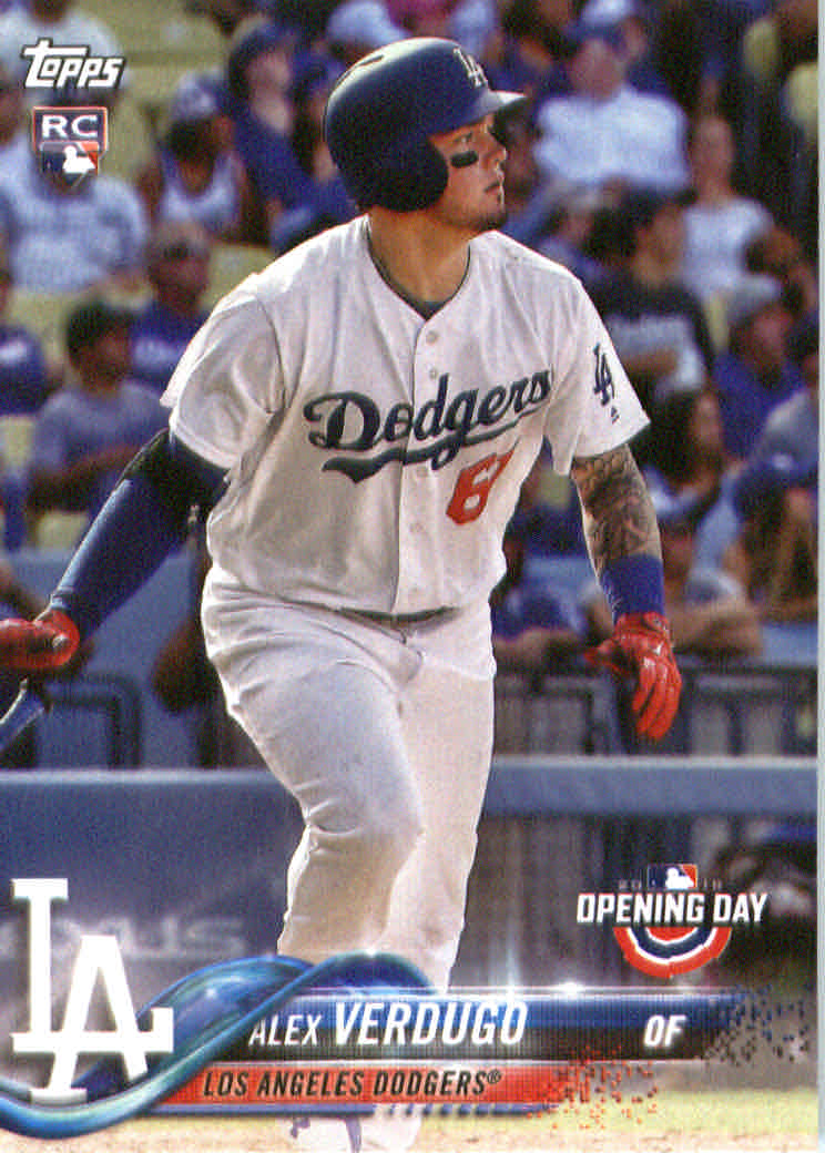 2018 Topps Opening Day #166 Justin Turner Los Angeles Dodgers Baseball Card