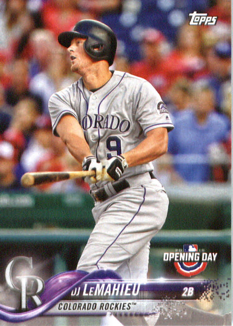 A2733- 2018 Topps Opening Day BB #s 1-200 +Inserts -You Pick- 15+ FREE US SHIP - Picture 286 of 389