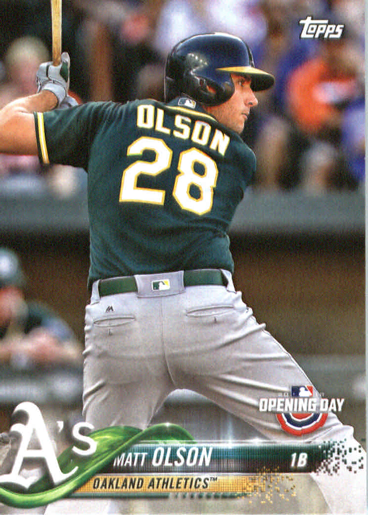 A2733- 2018 Topps Opening Day BB #s 1-200 +Inserts -You Pick- 15+ FREE US SHIP - Picture 318 of 389