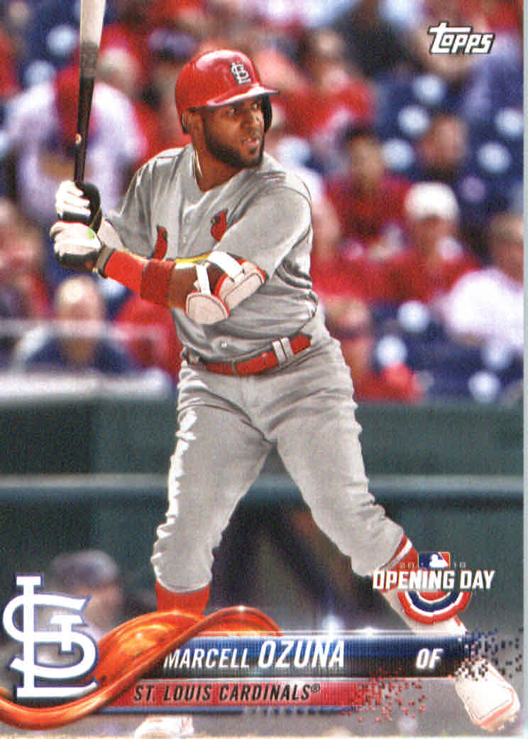 2018 Topps Opening Day #195 Marcell Ozuna