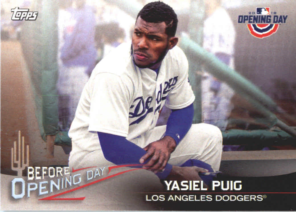 2018 Topps Opening Day Baseball Card Pick (Inserts)